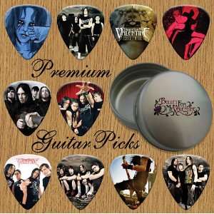  Bullet For My Valentine Premium Guitar Picks X 10 In Tin 