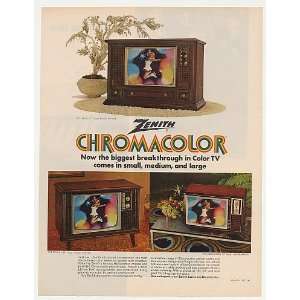   Zenith Chromacolor Palma Boyden Eddington TV Print Ad
