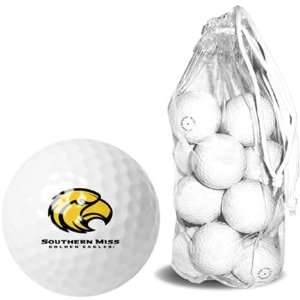   Golden Eagles USM NCAA Clear Pack 15 Golf Balls