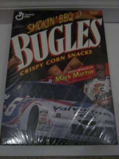 Unopened Bugles Smokin BBQ Mark Martin NASCAR #6 Valvoline Car  