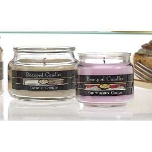  Beanpod Soy Candle Combo 8 oz Oatmeal Cookies and 4.5 oz 