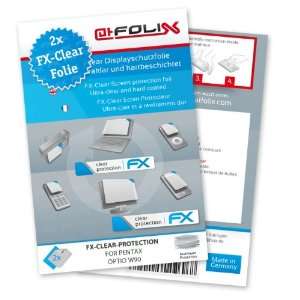 atFoliX FX Clear Invisible screen protector for Pentax Optio W90 