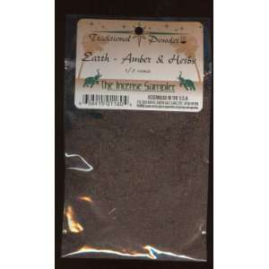    Earth   Amber and Herbs   1/2 Ounce   Resin Incense Beauty