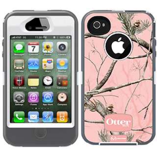New Otterbox Defender AP RealTree Pink Camo iPhone 4 4S Case Sprint 