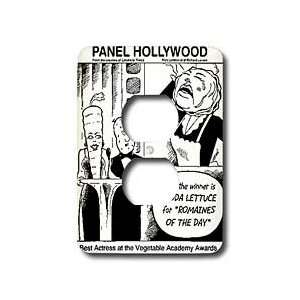   Academy Awards Romaines Of The Day   Light Switch Covers   2 plug