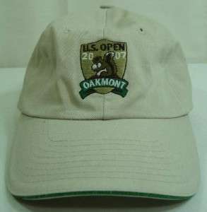 US OPEN 2007 Oakmont Golf USGA Member Baseball Hat Cap  