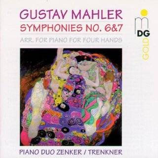 Mahler   Symphonies 6 & 7 (Piano duo version) by Gustav Mahler, Zenker 