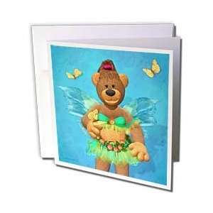  BK Dinky Bears Cartoon Fairies   Fancy Fairy   Greeting 