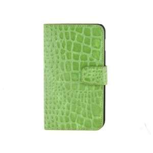  Exquisite PU Leather Case for Samsung I9220/N7000 (Green 