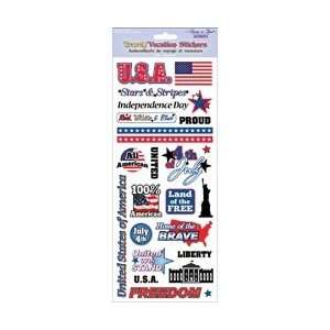  American Classics Multicraft Travel/Vacation Stickers 5 