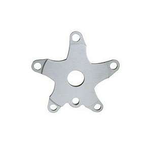  ACTION CHAINRING SPIDER CURB DOG SILVER CNC 5MM Sports 