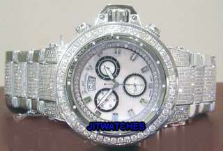 Joe Rodeo 22.0 CT Diamond Watch Razor Rolex Aqua Freeze Diamond 