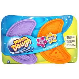  Master Magical Molding Moon Dough 2Pack Purple Orange Toys & Games