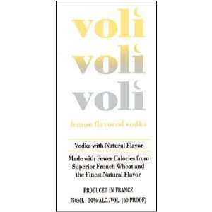 Voli Vodka Lemon 750ML