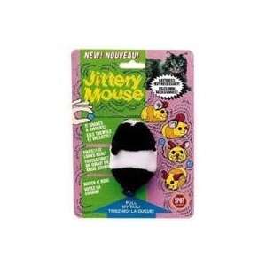  3 PACK PLUSH JITTERY MOUSE, Size 3 IN. (Catalog Category 