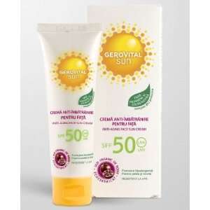  GEROVITAL SUN ANTI AGING FACE SUNSCREEN WITH CERTIFIED 