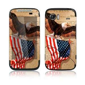 Nations Pride Decorative Skin Decal Sticker for HTC Mozart T8698 Cell 