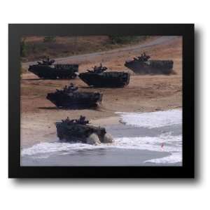 Assault Amphibious Vehicles (AAV) United States Marine Corps 12x14 