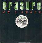 ERASURE oh lamour 12 3 track remix b/w march down the