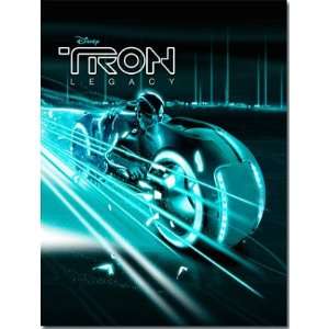 ) Tron Legacy Movie Light Cycle Finished SW 3 D Lenticular Poster 