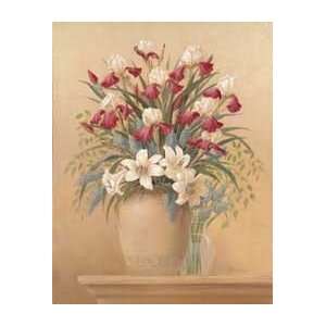     Classic Petals II   Artist Gloria Eriksen  Poster Size 10 X 8