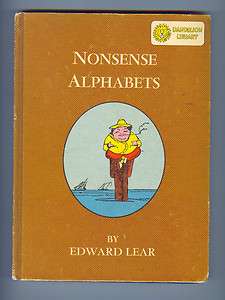   LEAR Nonsense Alphabet & JOSEPH JACOBS Aesops Fables in 1 Vol  