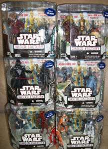 EXCLUSIVE WAL MART Star Wars DROID FACTORY SET of 6x  