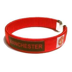   United FC Team Logo English Soccer Bracelet Wristband 