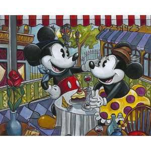  Cafe Mickey   Disney Fine Art Giclee by Amy Lynn