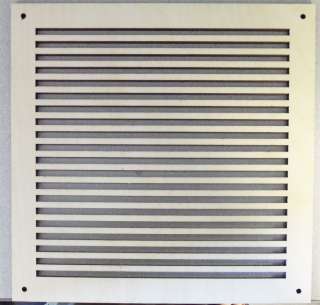 Decorative Maple Wall Wood Return Air Grille 10x10  