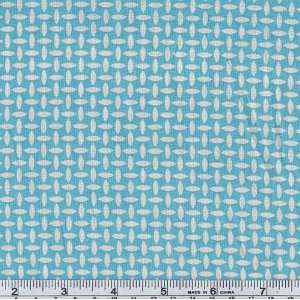  45 Wide Katie Jump Rope Allure Blue Fabric By The Yard 