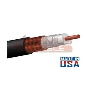  RG6 18AWG Coaxial Cable (CM/PVC) CATV Solid .040 BC 95% 