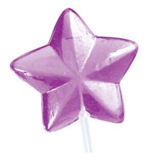 Star Twinkle Pops 60 Pops   Purple Color Grocery & Gourmet Food