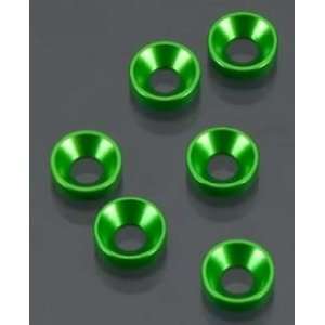  Axial Cone Washer 3X7X2mm (Green) (6) A1326 Toys & Games