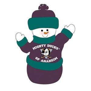 Anaheim Ducks 9 Animated Snowman