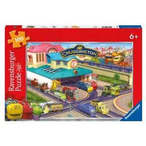 Chuggington Busy Day 100 Piece Puzzle Toys & Games