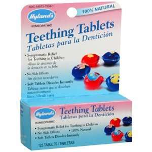 TEETHING TABLETS HYLANDS 125TB by HYLANDS INC. ***