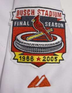 2005 AUTHENTIC St. Louis Cardinals ALBERT PUJOLS Busch Stad. PATCH 