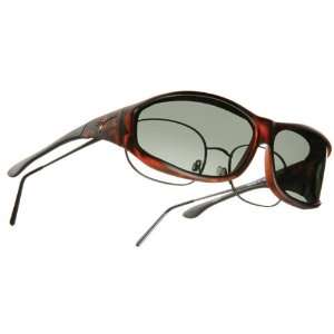  Vistana OveRx Sunglasses Soft Touch Tort Gray M Health 