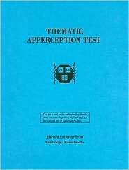 Thematic Apperception Test, (0674877209), Henry A. Murray M.D 
