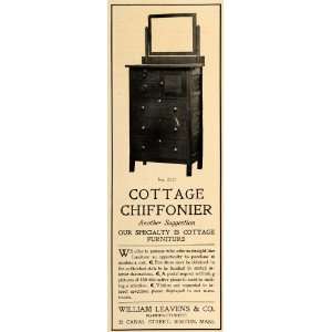  1906 Ad Cottage Chiffonier Furniture William Leavens Co 