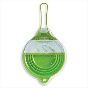  Silvermark 10 Inch Collapsible Silicone Colander Green 