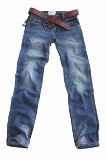NWT Energie Vogue Mens Stylish Washed Jeans W30/32/34/36  