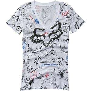  Fox Racing Womens Day Dream V Neck T Shirt   X Large 