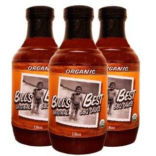 Bills Best Original Organic BBQ Sauce 3 Pack