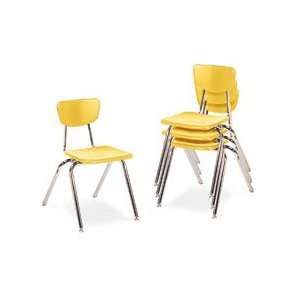  Virco 3000 Series Classroom Chairs, 18in Seat Height 