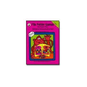  File Folder Games Reading and Math Kindergarten Book 2 