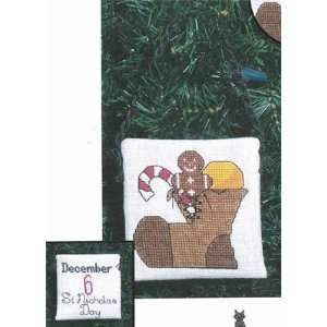  Advent 6 St Nicholas   Cross Stitch Pattern Arts, Crafts 