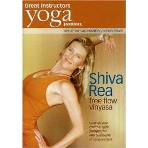 Yoga Journal Shiva Rea Free Flow Vinyasa Yoga DVD Sports 