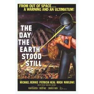  THE DAY THE EARTH STOOD STILL   VINTAGE MOVIE POSTER(Size 
